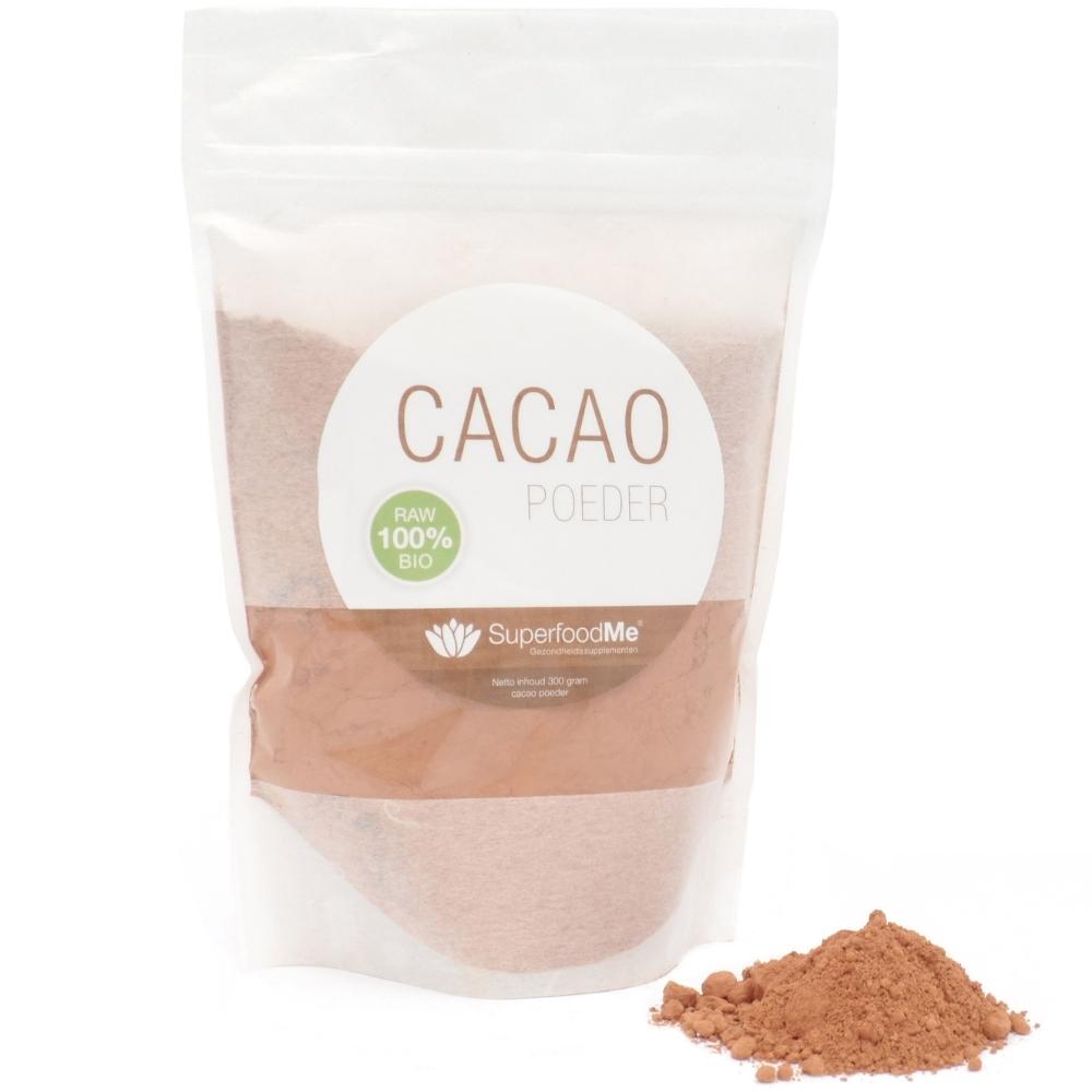 Geneigd zijn Verslaving boom Biologisch rauwe cacaopoeder kopen 300 gram | Superfood4Me